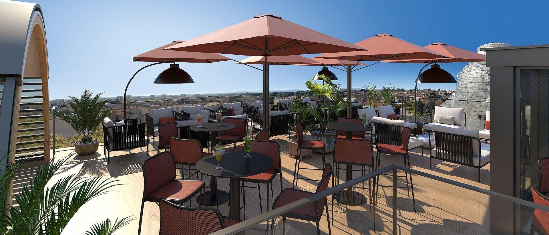 Hotel & Spa Panorama 360 Macon Bagian luar foto